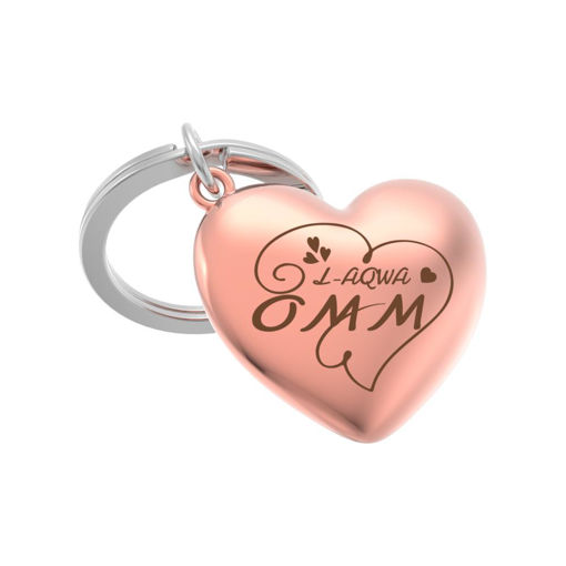 Picture of HEART SHAPE KEY RING - L-AQWA OMM